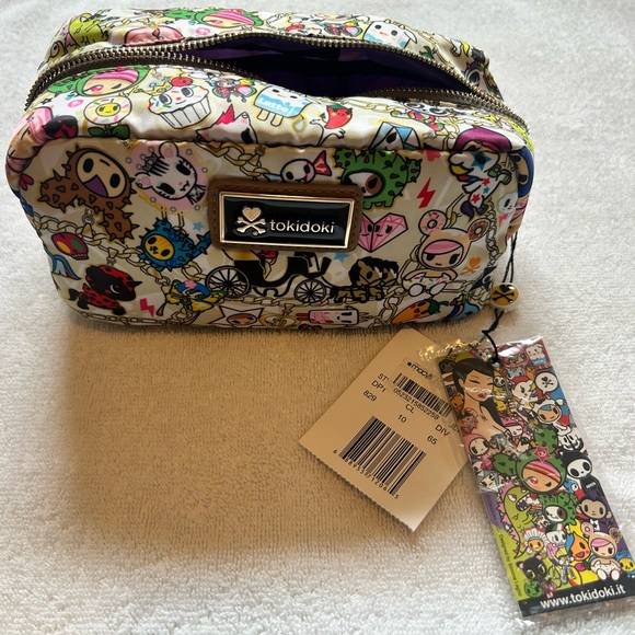 Tokidoki “Chained Love” Cosmetic Pouch - Picture 1 of 9